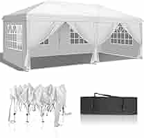 Amazon.com : VINGLI 10'x20' Ez Pop Up Canopy Tent with 6